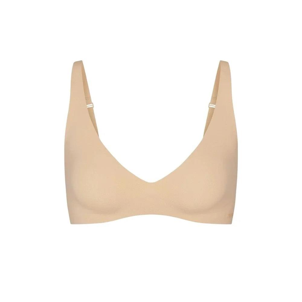 Skims Naked Plunge Bralette - Clay - Small - NWOT - Picture 1 of 4